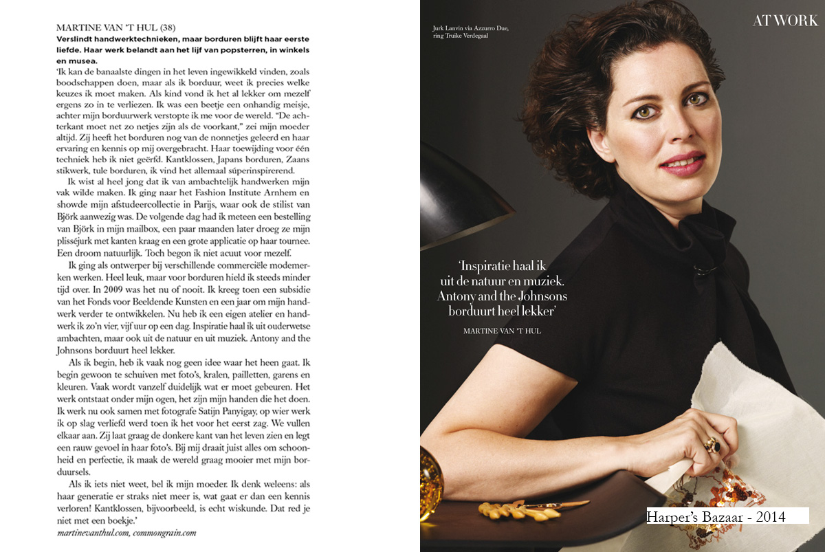 Martine van 't Hul Borduur Borduren