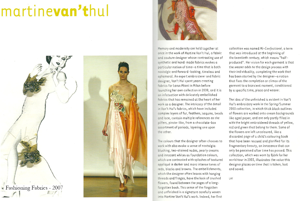 Martine van 't Hul Borduur Borduren